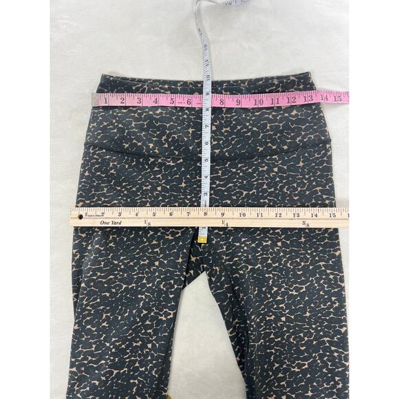 Varley Lets Move High Waist Legging Cluster Leopard Animal Print Medium Travel - Picture 9 of 10